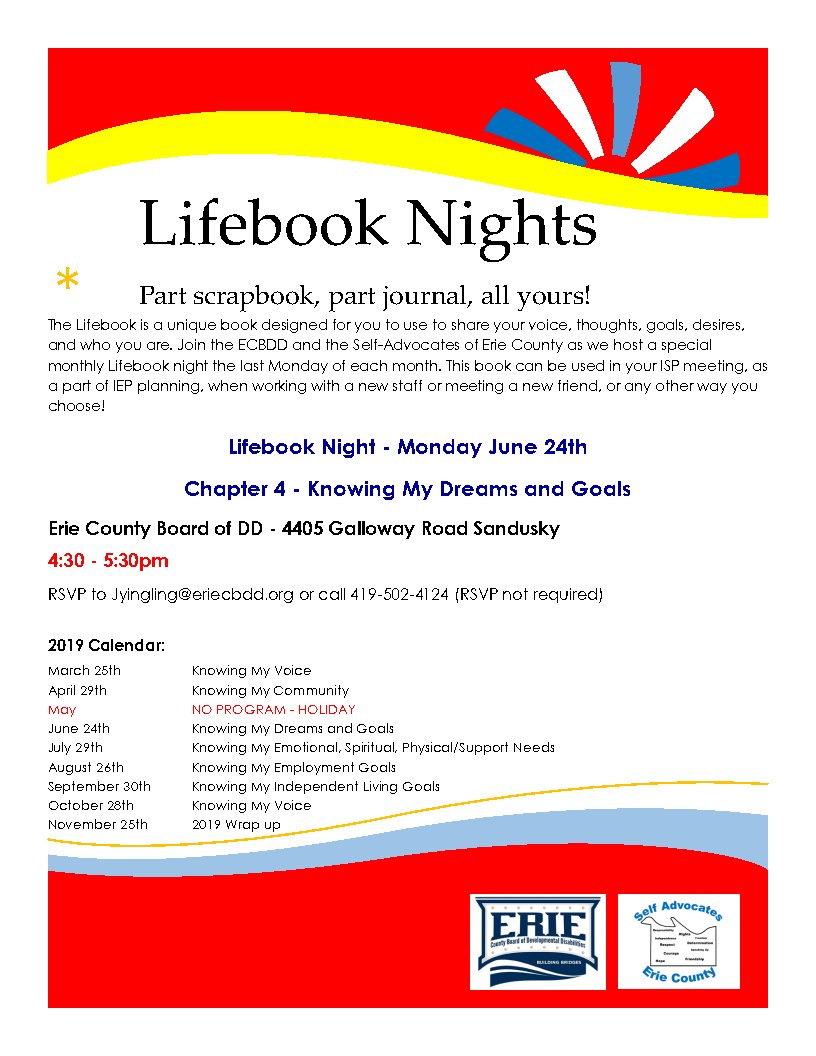 Life Book Nights graphic
